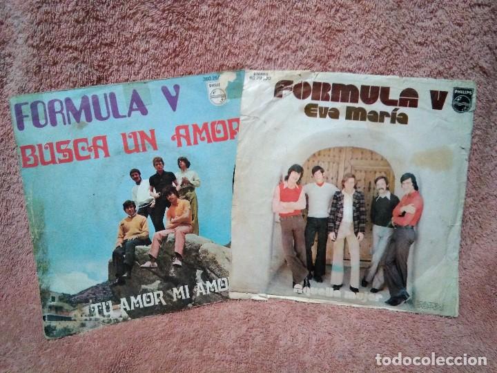 Discos de vinilo: DOS SINGLES DE FORMULA V - Foto 2