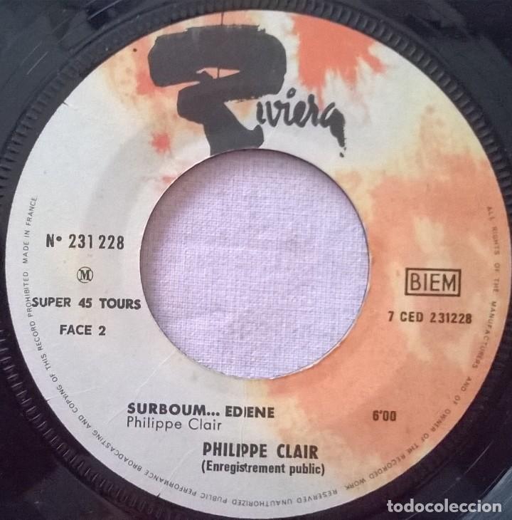 Discos de vinilo: Philippe Clair. Elys&eacute;e... Tu Mas Pris Dans Tes Bras SurBoum&eacute;diene - Foto 3