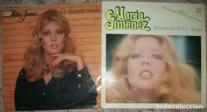 Discos de vinilo: Discos (Maria Jimenez  2 discos) - Foto 1