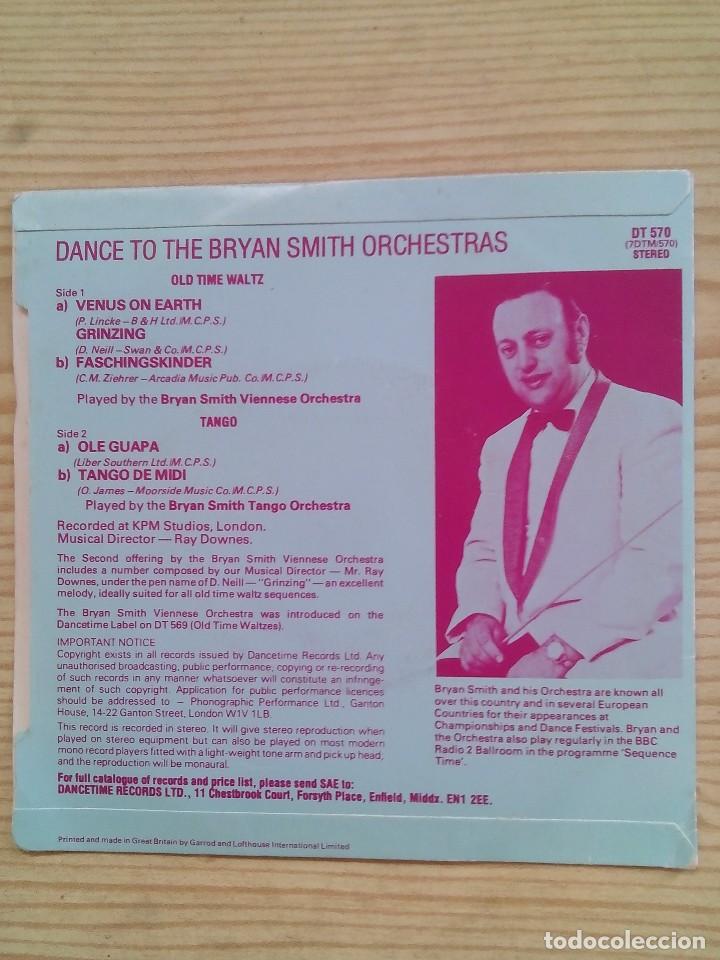 Discos de vinilo: Bryan Smith - Old Time Waltz - Tango - Single - Foto 2