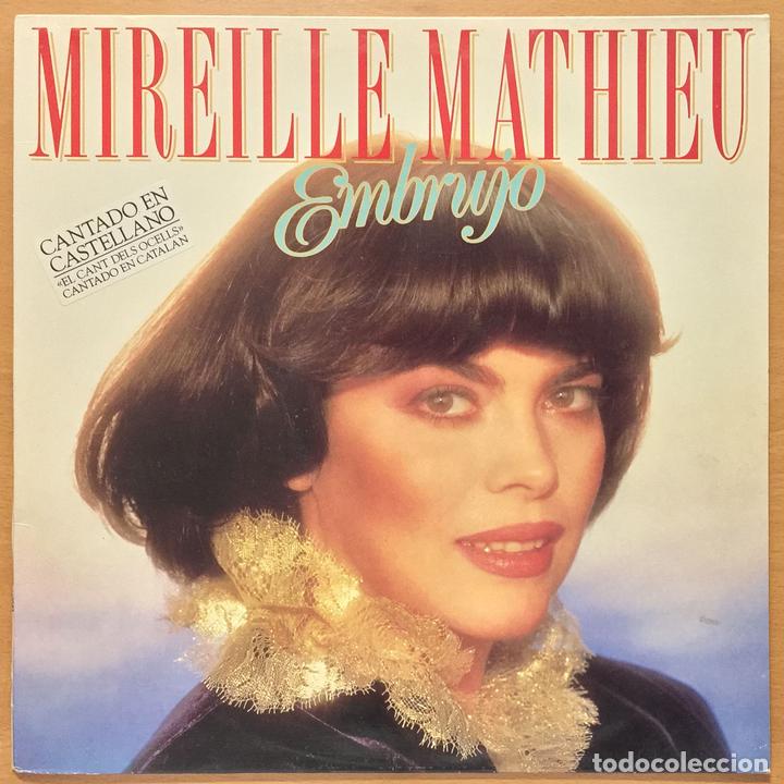 Discos de vinilo: Mireille Mathieu - Embrujo. 1989 Ariola - Foto 1