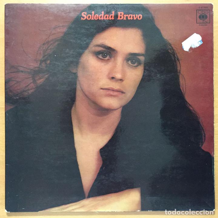 Discos de vinilo: Soledad Bravo - La vida no vale nada. 1976 CBS - Foto 1