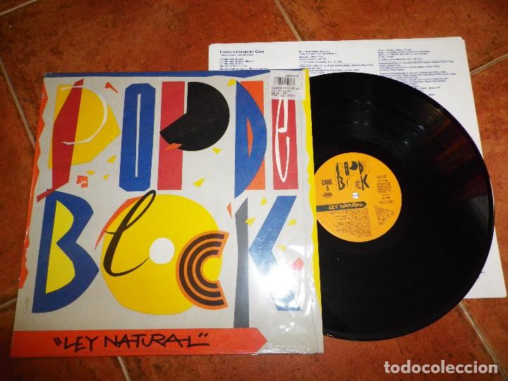 Discos de vinil: POP DE BLOCK Ley Natural LP VINILO DEL AÑO 1991 ENCARTE ENRIQUE SEQUERO CONTIENE 10 TEMAS