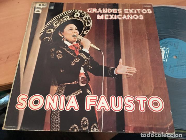 Dischi in vinile: SONIA FAUSTO (GRANDES EXITOS MEXICANOS) LP ESPA&Ntilde;A 1977 (B-25)