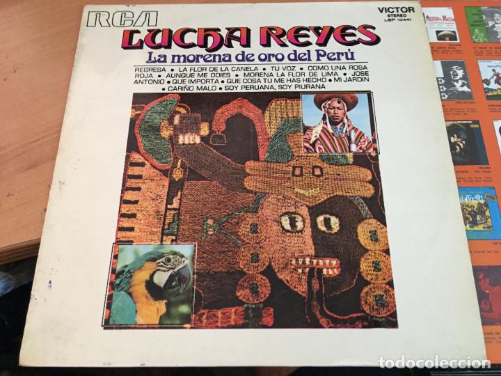 Dischi in vinile: LUCIA REYES (LA MORENA DE ORO DEL PERU) LP ESPA&Ntilde;A 1971 PROMO (B-25)