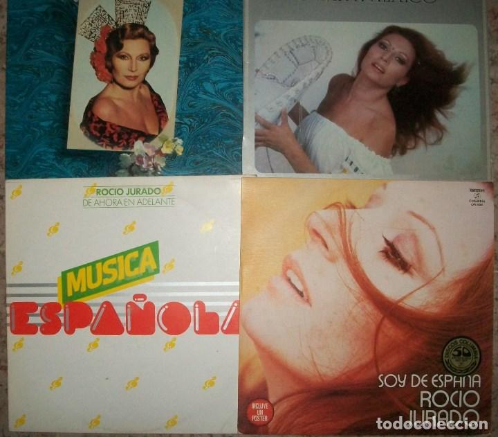 Discos de vinilo: Discos (Rocio Jurado  4 discos) - Foto 1