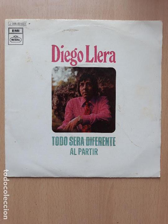 Dischi in vinile: Diego llera- todo ser&aacute; diferente +1- single regal