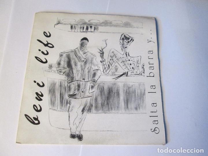 Discos de vinil: BENI LIFE - SALTA LA BARRA Y -SINGLE 1 CARA- PRISMATIC RECORDS 1987 SPAIN