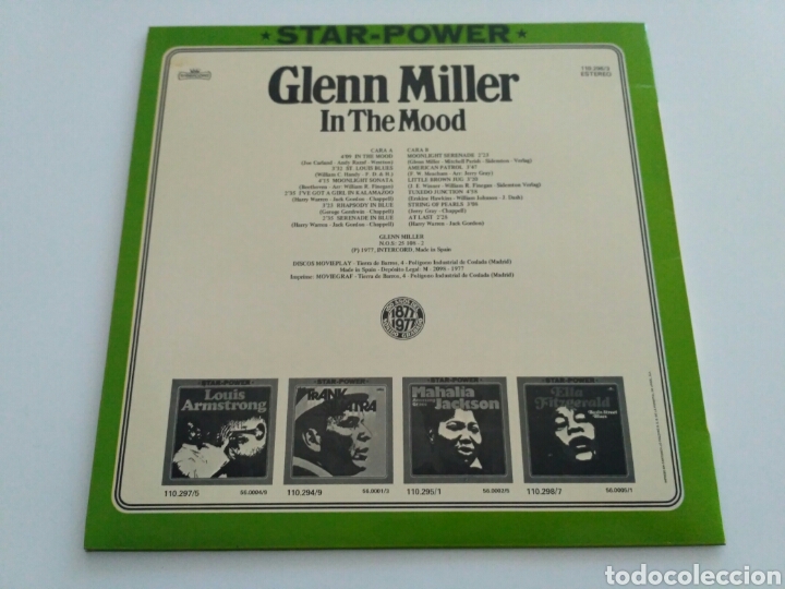 Discos de vinilo: Glenn Miller - In The Mood (LP, Comp) - Foto 2