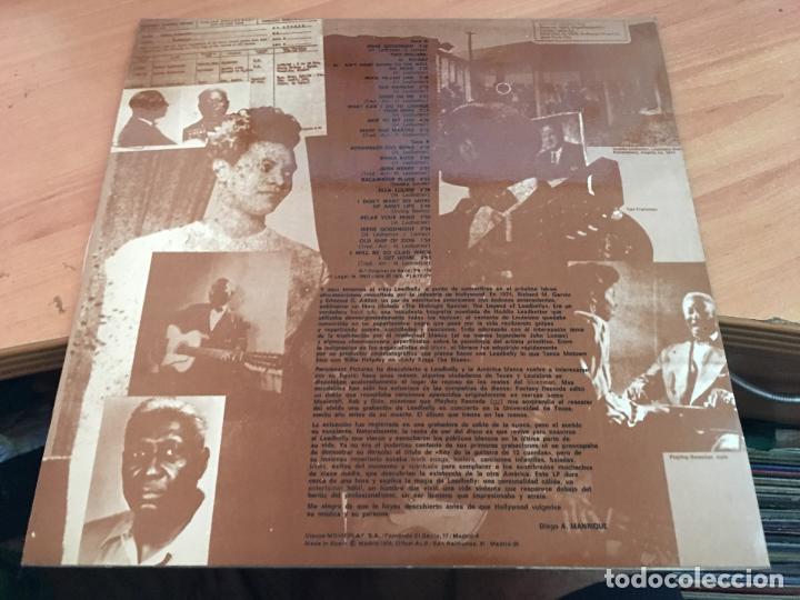 Discos de vinilo: LEADBELLY LP ESPA&Ntilde;A 1975 (B-26) - Foto 3