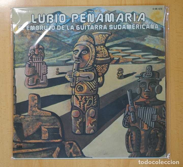 Vinyl records: LUBIO PE&Ntilde;AMARIA - EL EMBRUJO DE LA GUITARRA SUDAMERICANA - LP