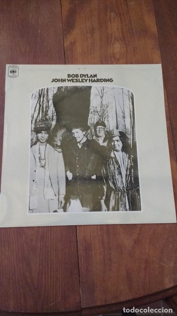 Discos de vinilo: DISCO DE BOB DYLAN, JOHN WESLEY HARDING, EDITADO EN ESPA&Ntilde;A - Foto 1
