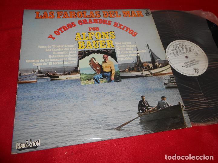 Discos de vinilo: ALFONS BAUER Las farolas del mar y otros grandes exitos LP 1978 Hispavox - Foto 1