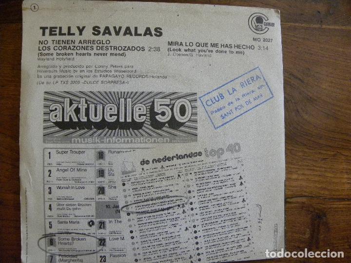 Discos de vinilo: TELLY SAVALAS -SINGLE 1981 - Foto 2