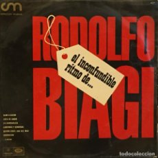 Discos de vinilo: LP ARGENTINO DE RODOLFO BIAGI Y SU ORQUESTA TÍPICA AÑO 1967. Lote 130011115