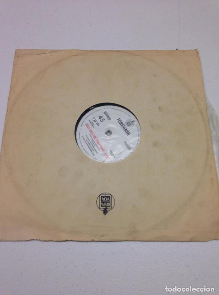 Discos de vinilo: Foreigner / Space &lrm;&ndash; Feels Like The First Time / Magic Fly --MAXI - Foto 1
