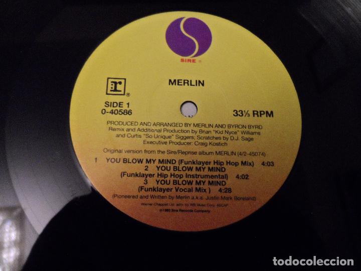 Discos de vinilo: MERLIN - YOU BLOWN MY MIND - Foto 3