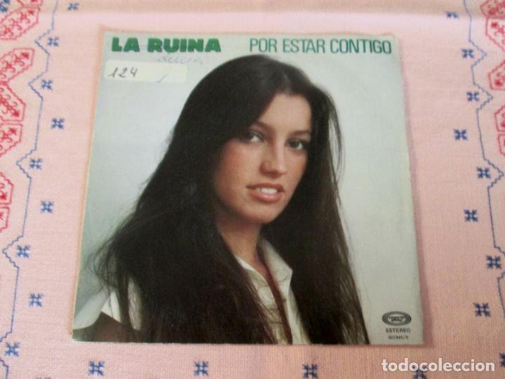 Dischi in vinile: LUCIA / LA RUINA - POR ESTAR CONTIGO + AHORA QUIEREME -SINGLE- MOVIEPLAY 1981 SPAIN SU 1&ordm; TRABAJO