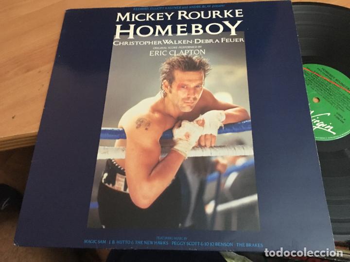 Discos de vinilo: HOMEBOY (ERIC CLAPTON ) LP 1988 ESPA&Ntilde;A (B-25) - Foto 1