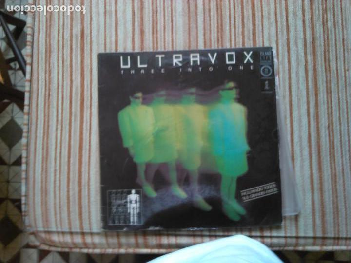 Discos de vinilo: ULTRAVOX LP-THREE INTO ONE - Foto 1