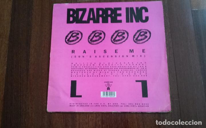 Discos de vinilo: Bizarre inc-such a feeling love decade mix.maxi uk - Foto 2