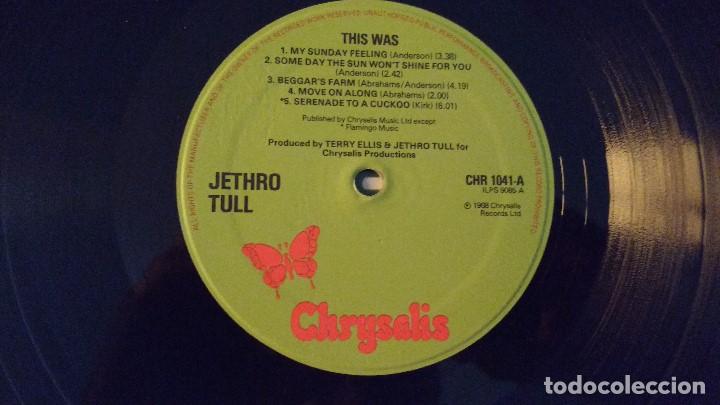 Discos de vinilo: DISCO DE LA BANDA BRITANICA DE ROCK PROGRESIVO JETHRO TULL - Foto 3