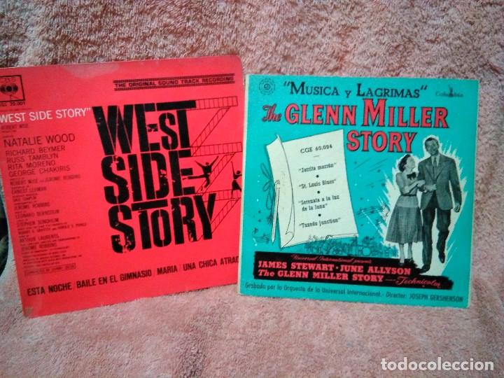 Discos de vinilo: DOS SINGLES DE BANDAS SONORAS DE PELICULAS - Foto 1
