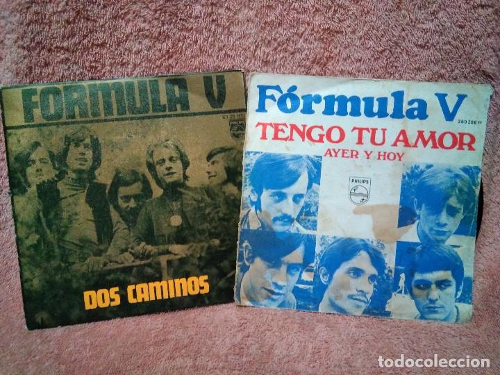 Discos de vinilo: DOS SINGLES DE FORMULA V - Foto 1