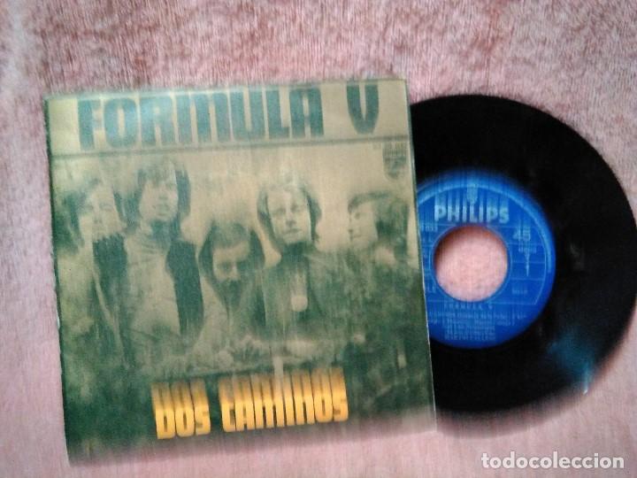 Discos de vinilo: DOS SINGLES DE FORMULA V - Foto 2