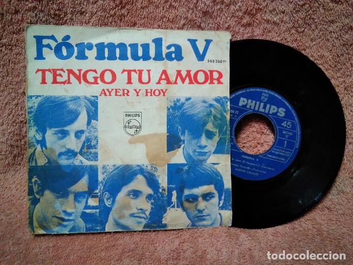 Discos de vinilo: DOS SINGLES DE FORMULA V - Foto 3
