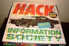 Discos de vinilo: INFORMATION SOCIETY -HACK LP GASA 90 RUNNING SYNTH POP - Foto 1