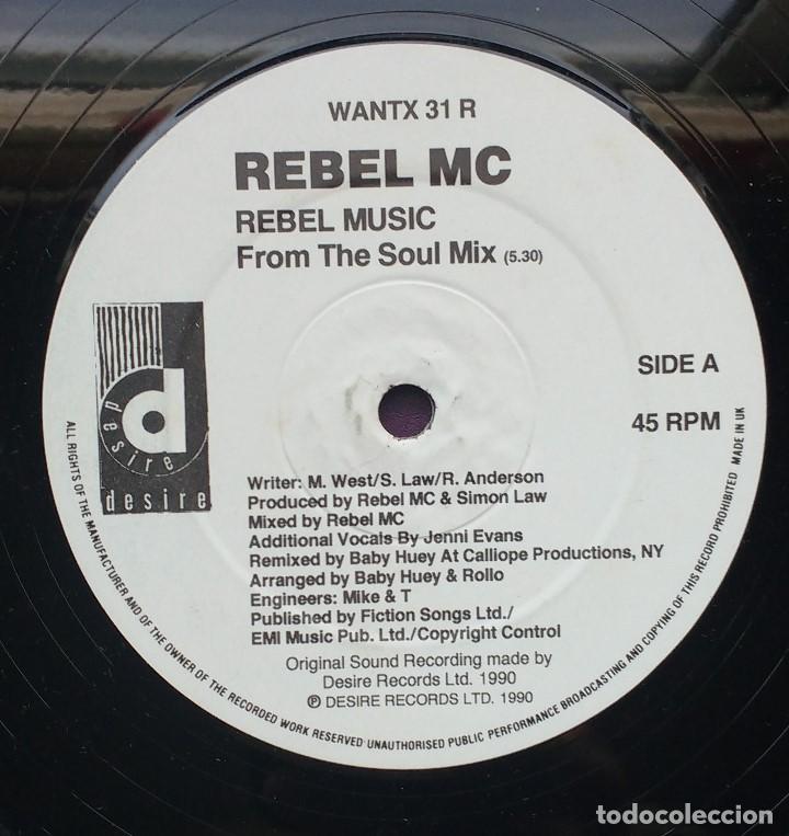 Discos de vinilo: Rebel MC &ndash; Rebel Music - Foto 1