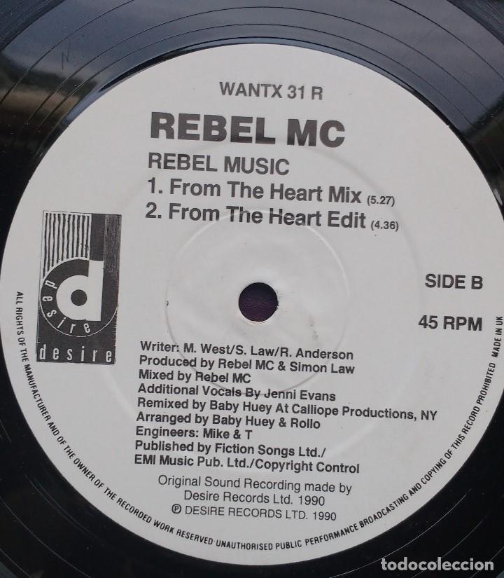 Discos de vinilo: Rebel MC &ndash; Rebel Music - Foto 2