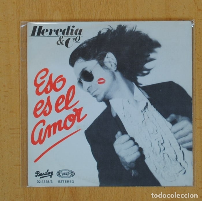 Discos de vinilo: HEREDIA & CO - ESO ES EL AMOR - SINGLE - Foto 1