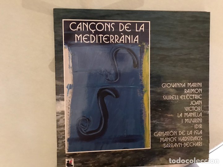 Discos de vinilo: Cancons de la mediterrania. Camar&oacute;n de la Isla... - Foto 1