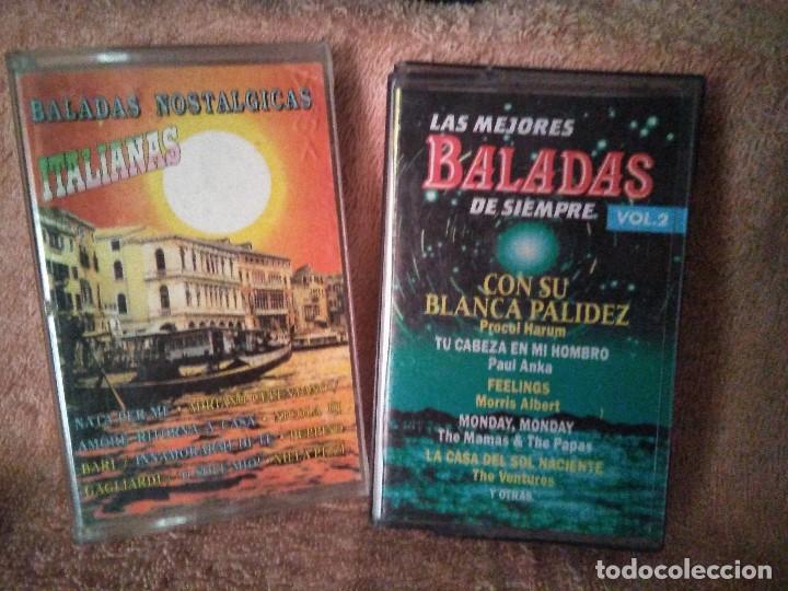 Discos de vinilo: Dos cassettes exitos de baladas - Foto 1