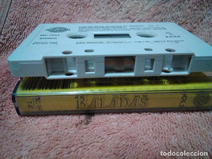 Discos de vinilo: Dos cassettes exitos de baladas - Foto 8