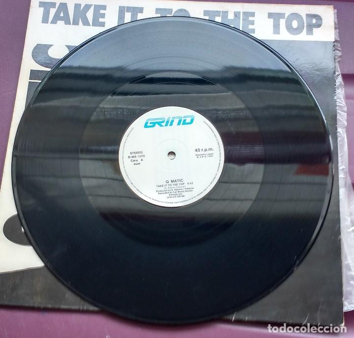 Discos de vinilo: Q MATIC / TAKE IT TO THE TOP - Foto 2