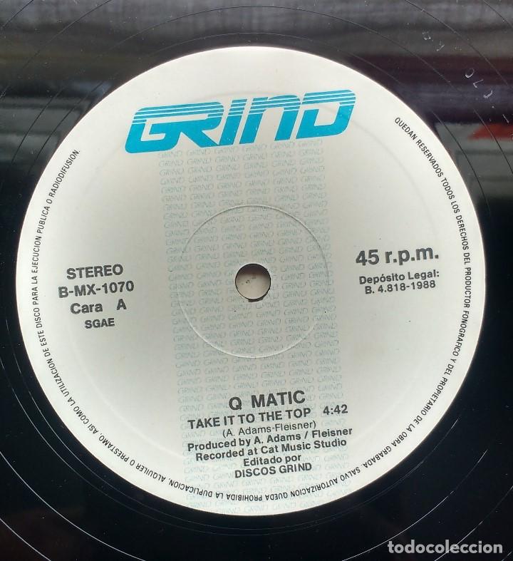 Discos de vinilo: Q MATIC / TAKE IT TO THE TOP - Foto 3