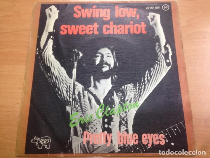 Discos de vinilo: SINGLE EDICION ESPA&Ntilde;OLA ERIC CLAPTON / SWING LOW / SWEET LOW - Foto 1