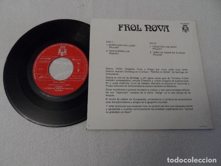Discos de vinilo: FROL NOVA - POTPOURRI GALLEGO +3 - Foto 2