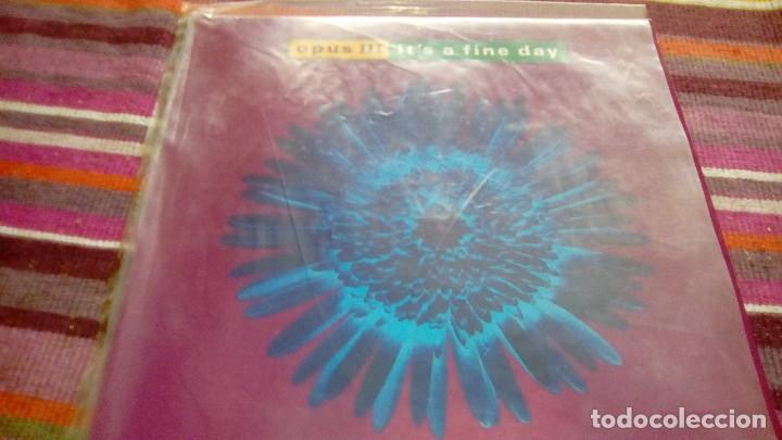 Discos de vinilo: OPUS III / It&acute;s a fine day - Evolution rush 1992 - Foto 1
