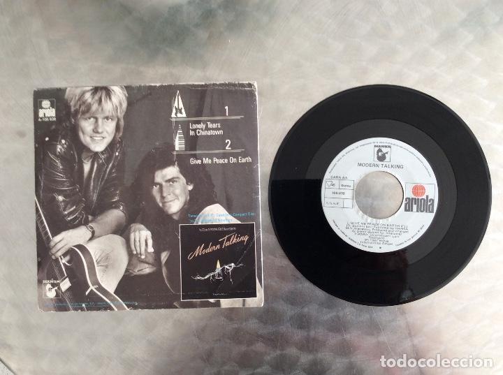 Discos de vinilo: MODERN TALKING. Lonely tears in Chinatown - Foto 2