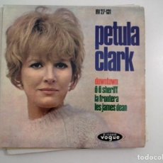 Discos de vinilo: SINGLE PETULA CLARK - DOWNTOWN