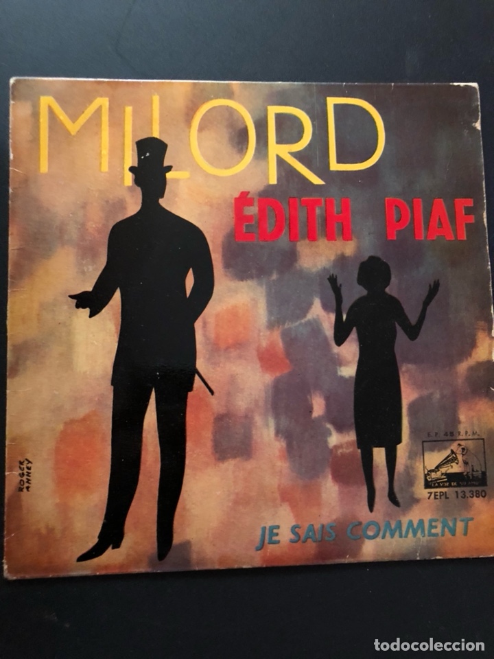 Discos de vinilo: Edith piaf milord - Foto 1