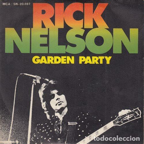 Ricky Nelson Garden Party Single Espanol De Buy Vinyl