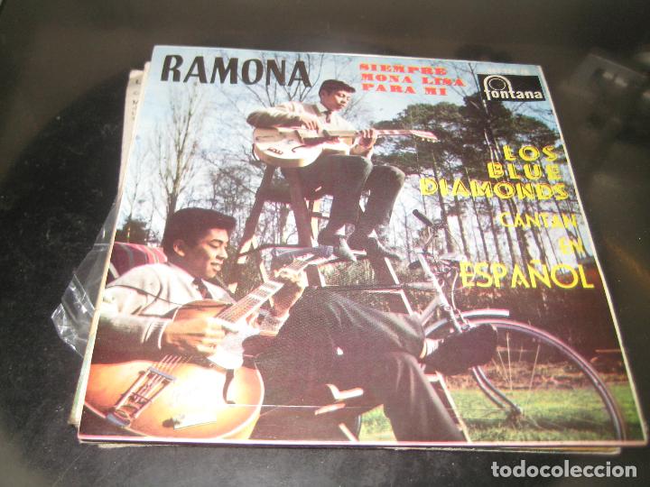 Discos de vinilo: The Blue Diamonds - Ramona + 3 1961 - Foto 1