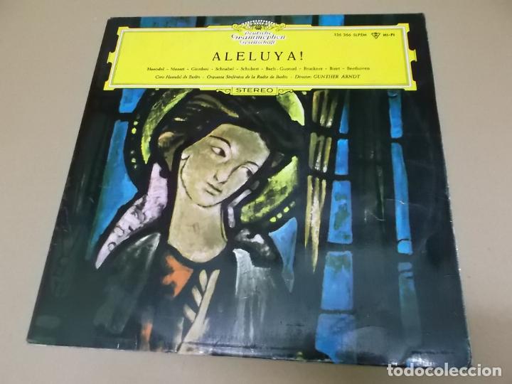 Dischi in vinile: ALELUYA (LP) CORO HAENDEL DE BERLIN Y ORQ. SINF. DE LA RADIO DE BERLIN A&Ntilde;O 19??