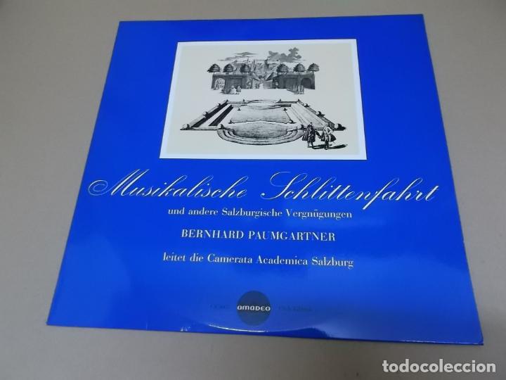 Disques de vinyle: LEOPOLD Y WOLFGANG AMADEUS MOZART (LP) MUSIKALISCHE SCHLITTENFAHRT A&Ntilde;O 19?? &ndash; EDICION ALEMANIA