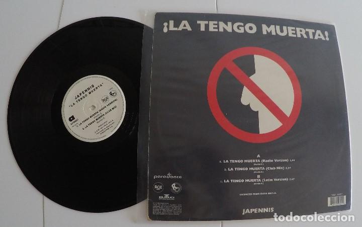 Discos de vinilo: Japennis - &iexcl;La Tengo Muerta! - Foto 2